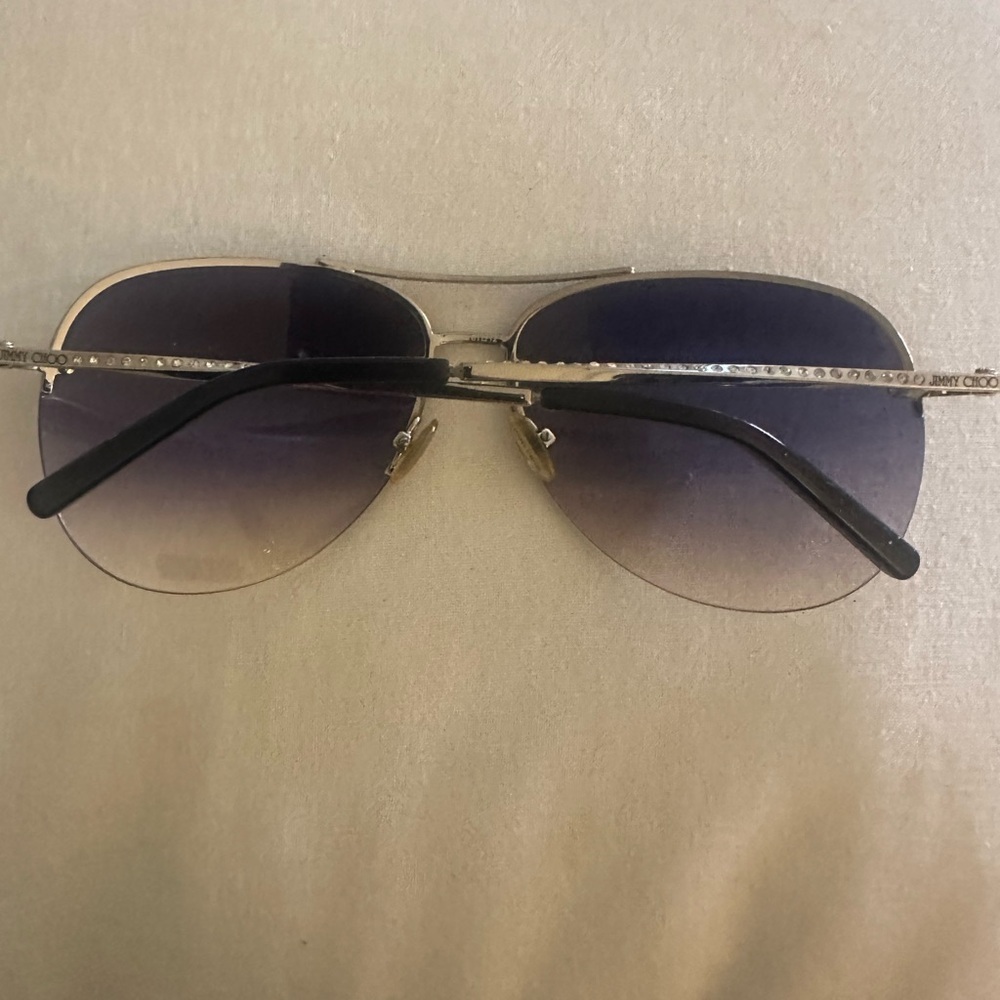 Jimmy Choo Aviator Sunglasses​ - Picture 5 of 5